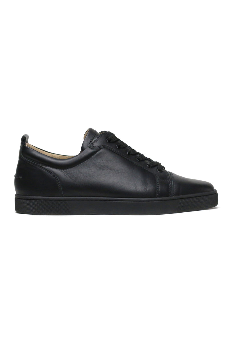 CHRISTIAN LOUBOUTIN LOUIS ORLATO SHOES 45.5 BLACK SUEDE SNEAKERS SNEAKERS  ref.928117 - Joli Closet