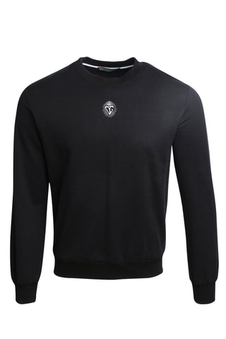 Dolce & Gabbana Heart Crest Logo Sweatshirt - L