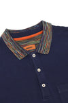 Missoni Contrast collar Polo Navy/Multi - 3XL & S