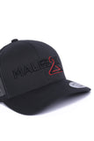 Malebox Embroidered Cap OG Double Black/Red Outline