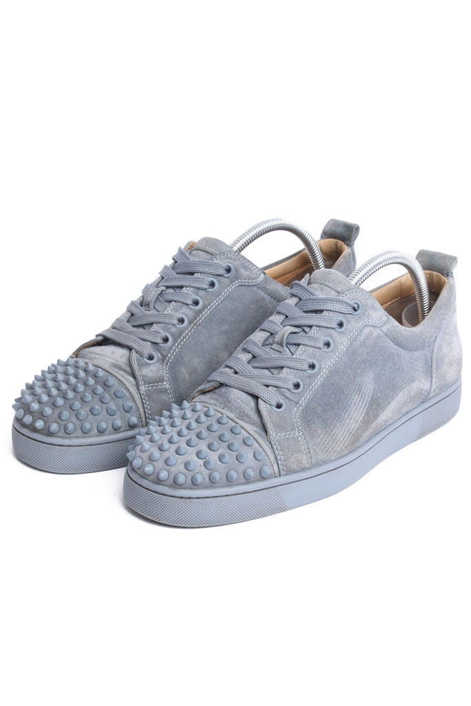 Christian louboutin hotsell mens grey suede