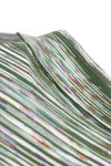 Missoni Stripe Knit Polo Green - L