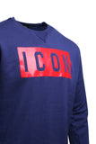 Dsquared2 Icon Print Sweatshirt Navy - L