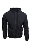 Givenchy Extreme Logo Hooded Windbreaker Black Jacket - M