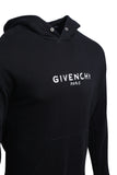 Givenchy Paris Faded Logo Hoodie Black - M/L
