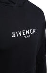 Givenchy Paris Faded Logo Hoodie Black - M/L