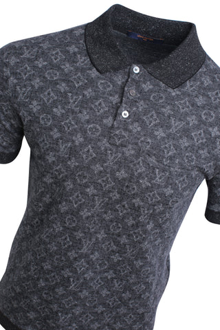 Louis Vuitton Since 1854 Grey Monogram Polo Shirt - Tagotee