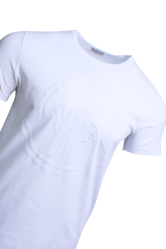 Moncler Maglia Logo T Shirt White - M – Malebox Menswear